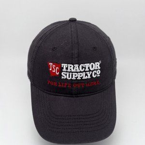 Tractor Supply Co Store Hat Off Black For Like Out Here Strap Back Cap